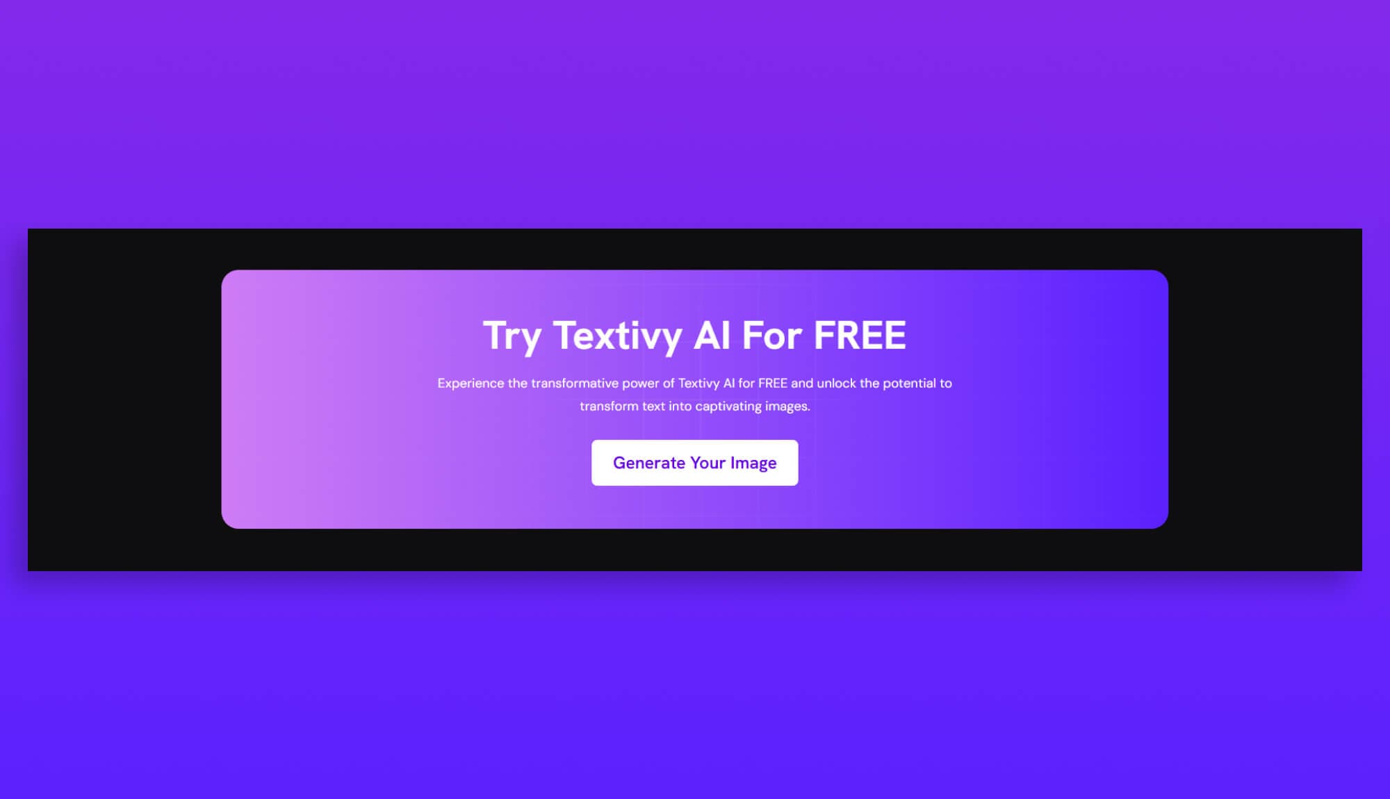 Textivy AI Subscribe Section Banner