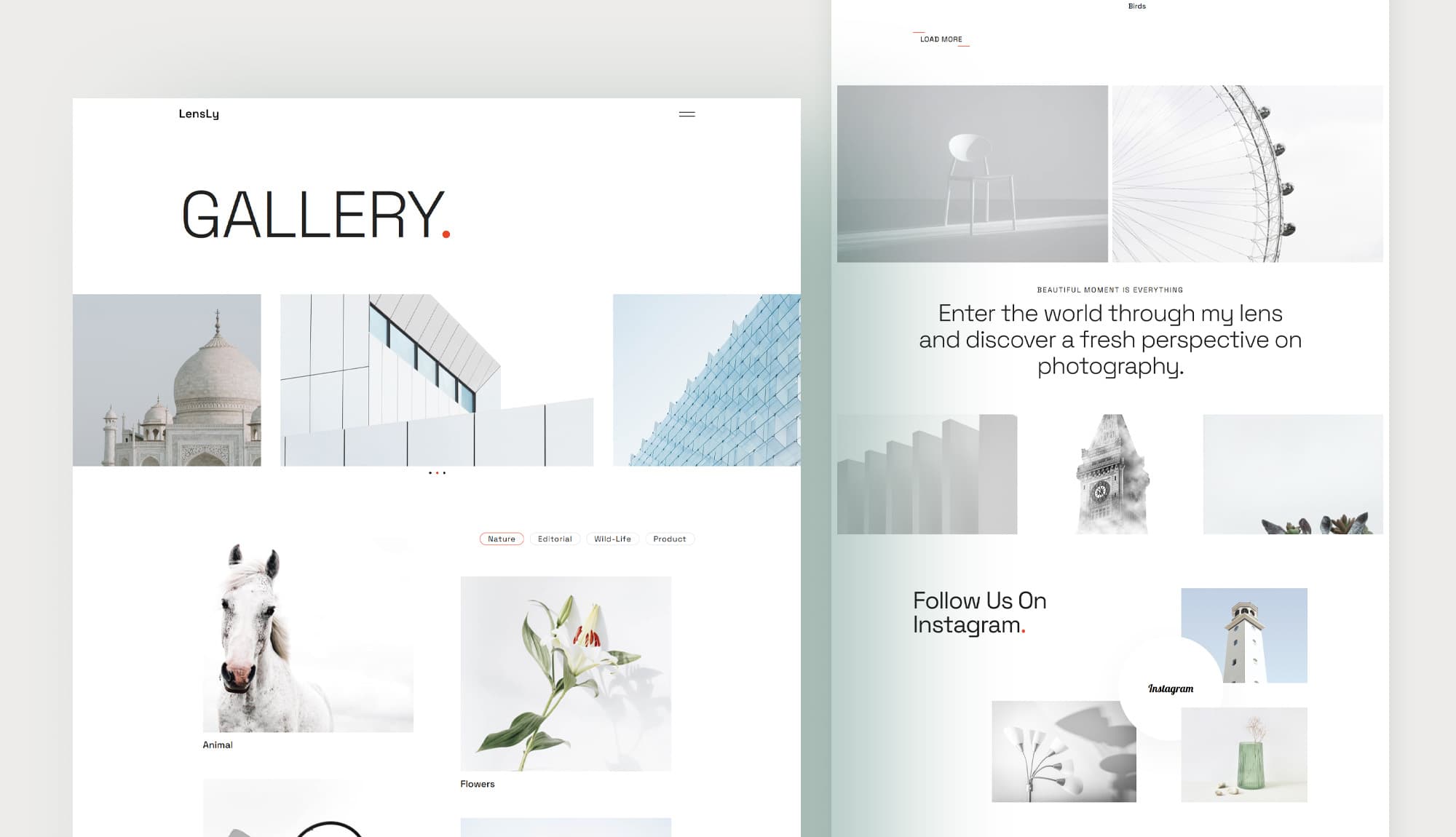 LensLy Gallery Page Banner