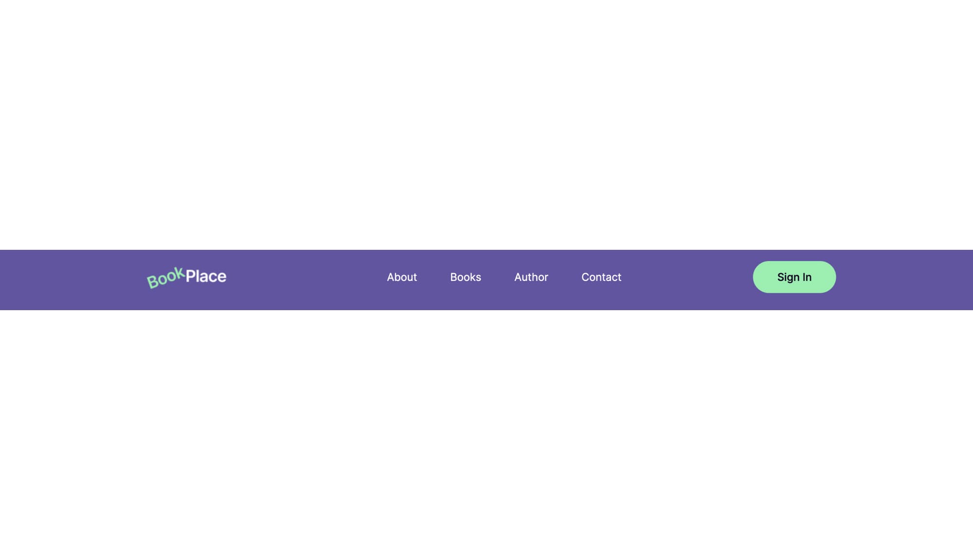 BookPlace Header Section For Gutenberg Banner