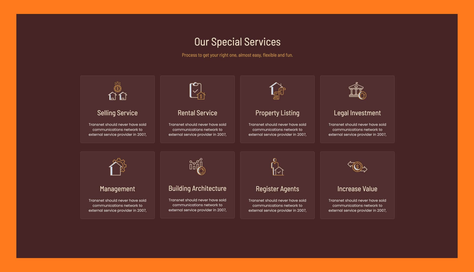 TemplatelyBuilders Services Section For Gutenberg Banner