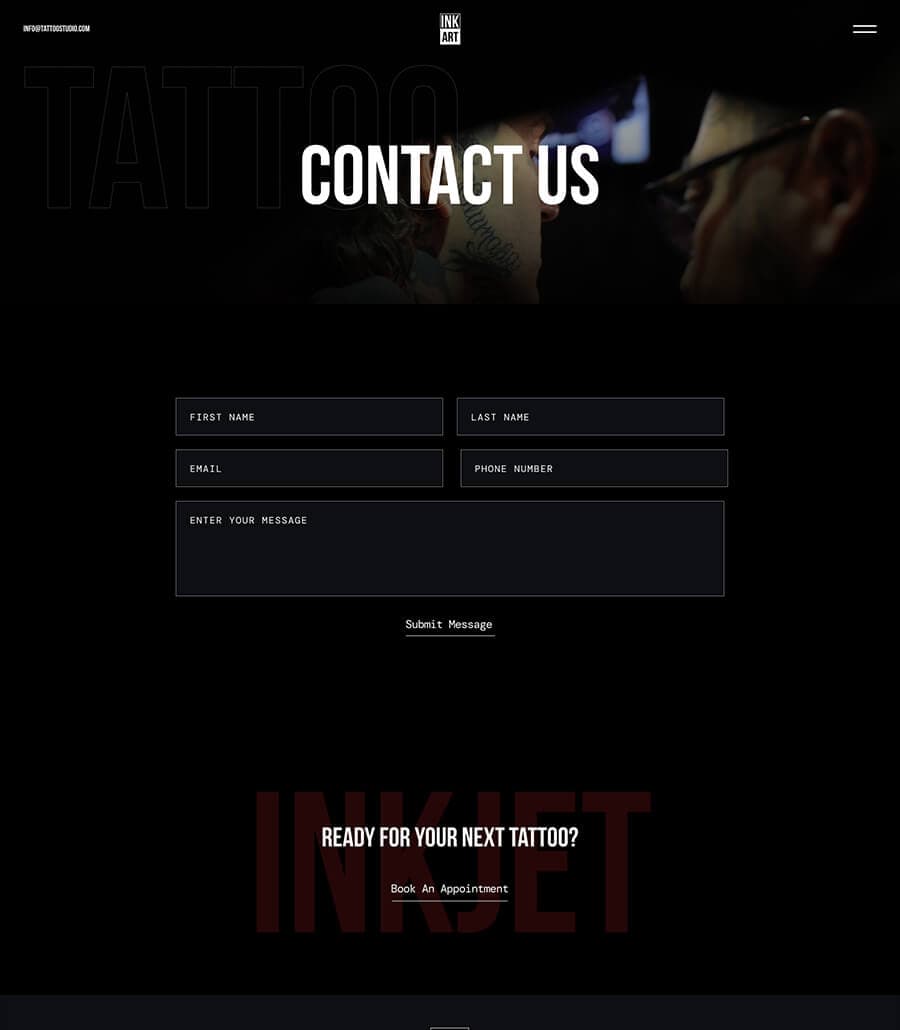 Ink Art Contact Page thumbnail