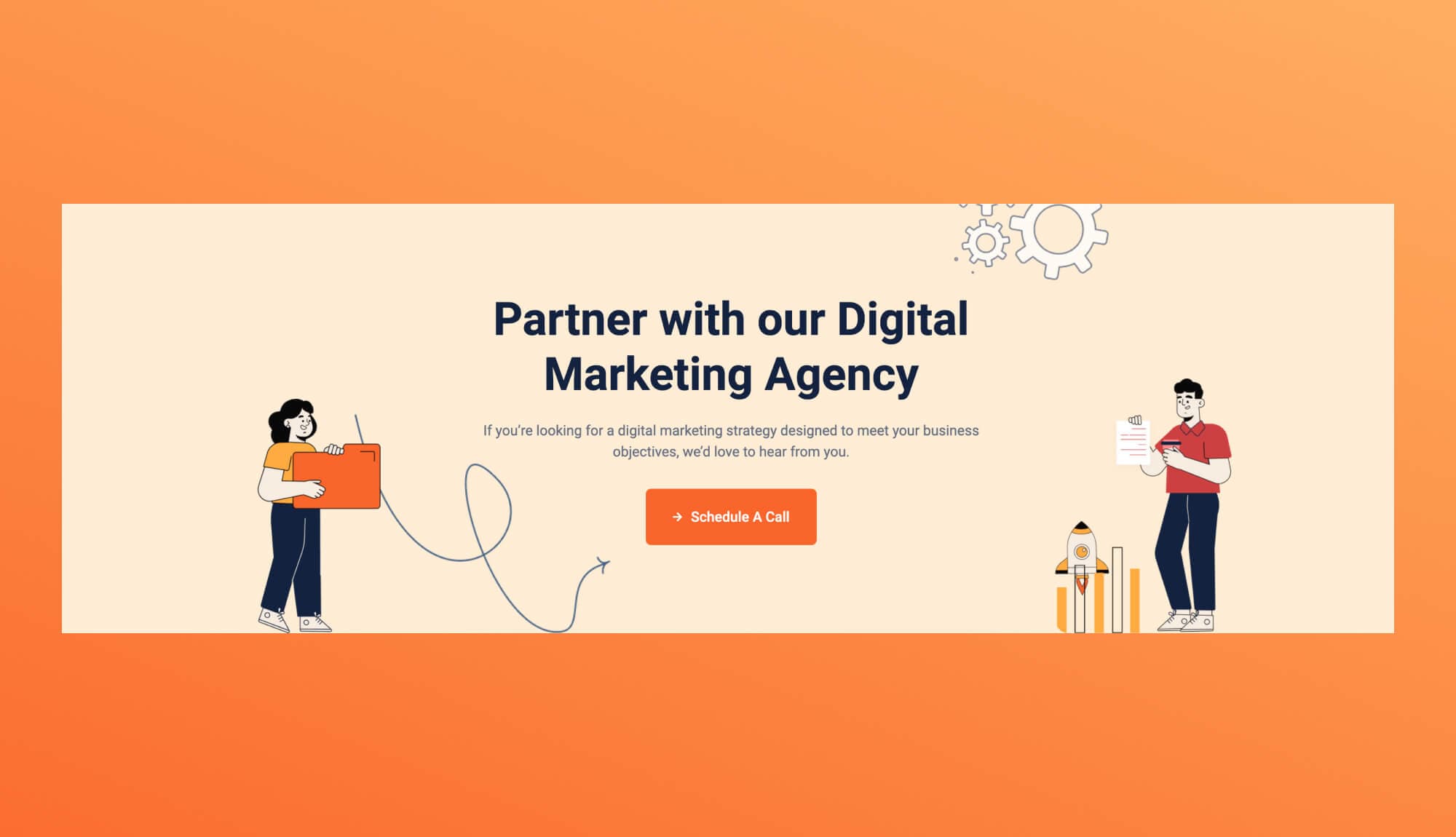 InfinityGrowth Call to Action Section For Gutenberg Banner