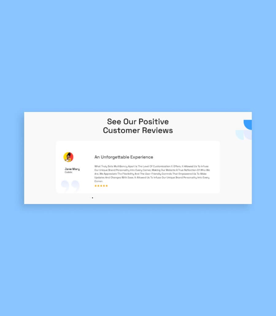 techitok Testimonials Section thumbnail