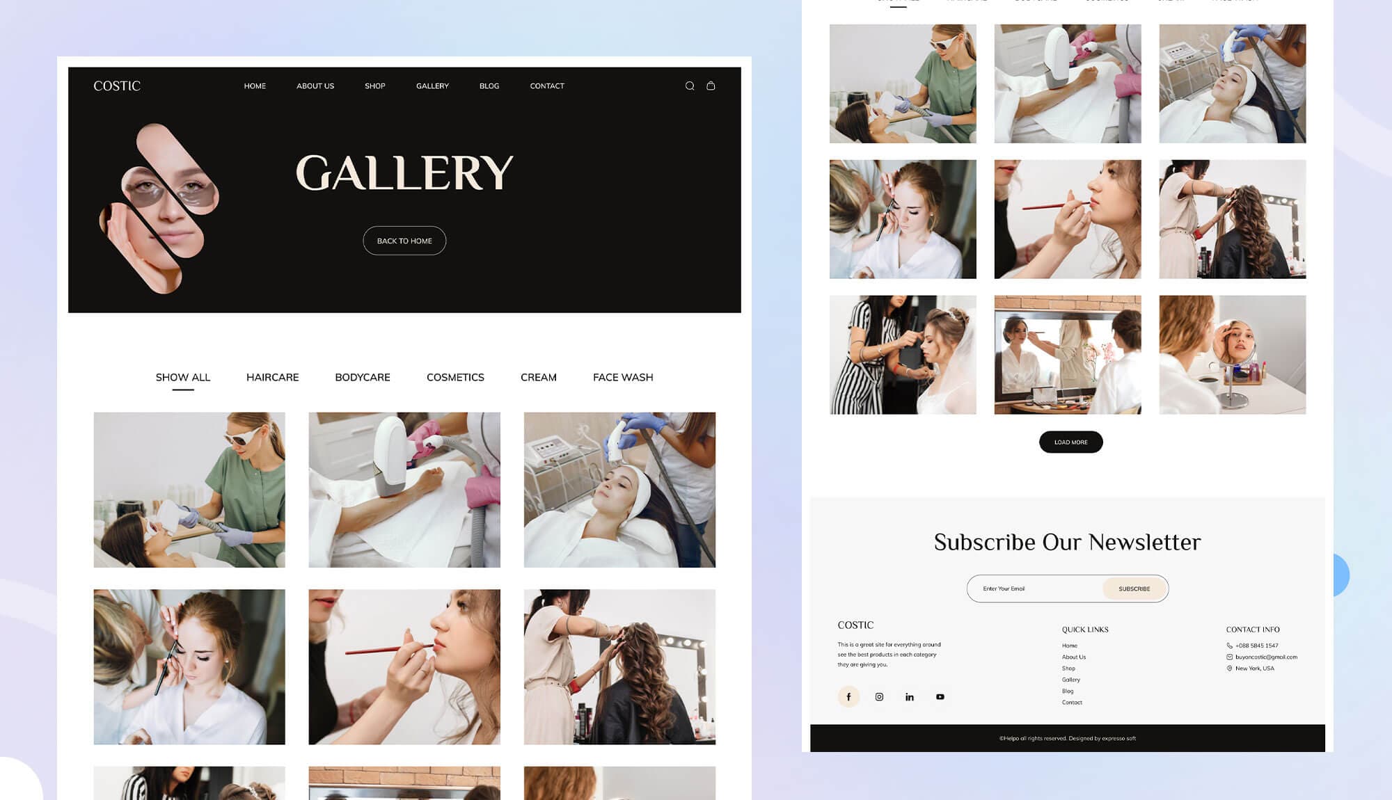 Costic Gallery Page Banner