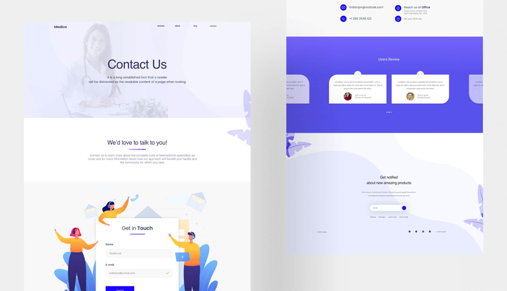 Medica Contact Page Banner