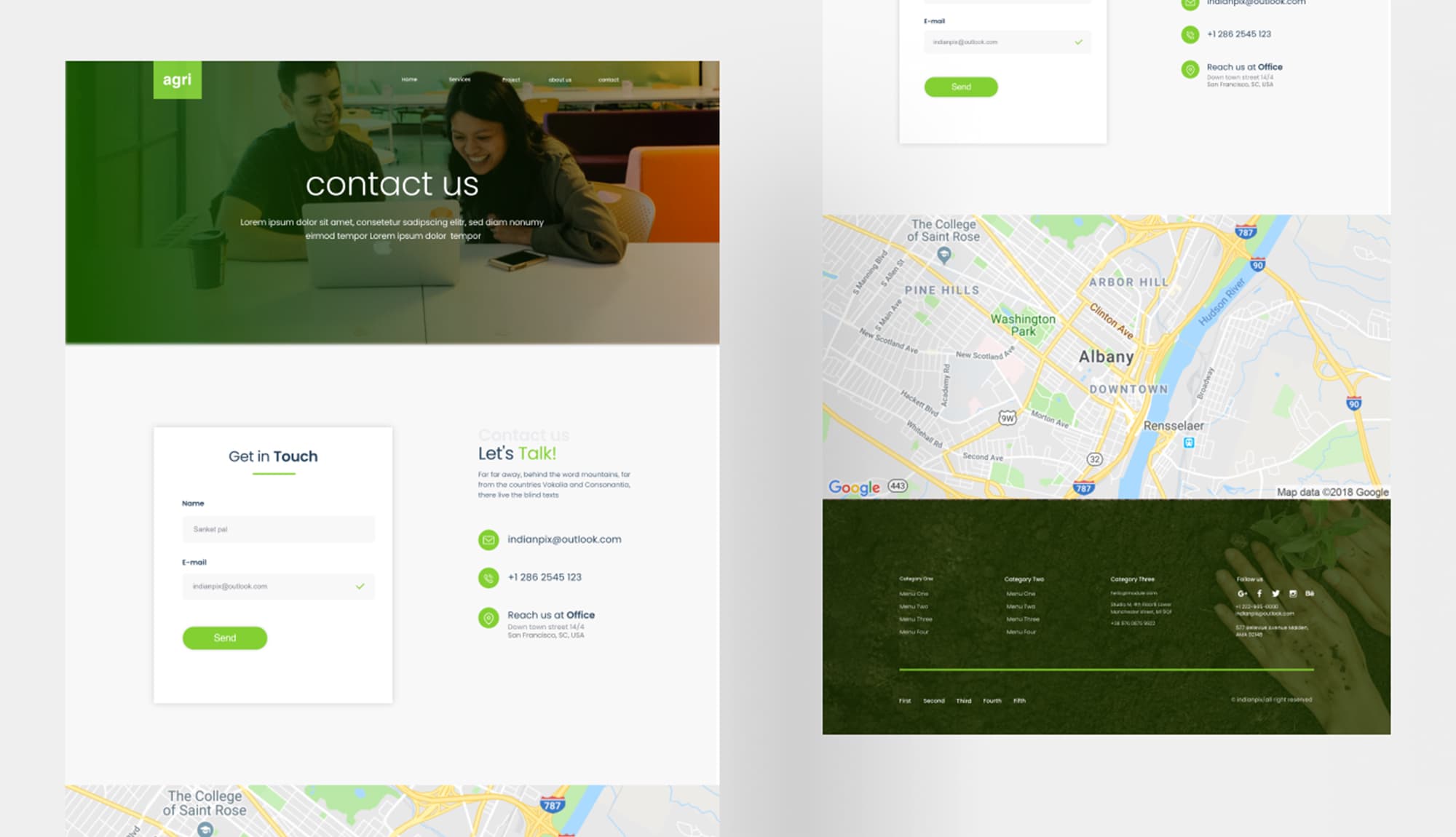 AgriTech Contact Page Banner