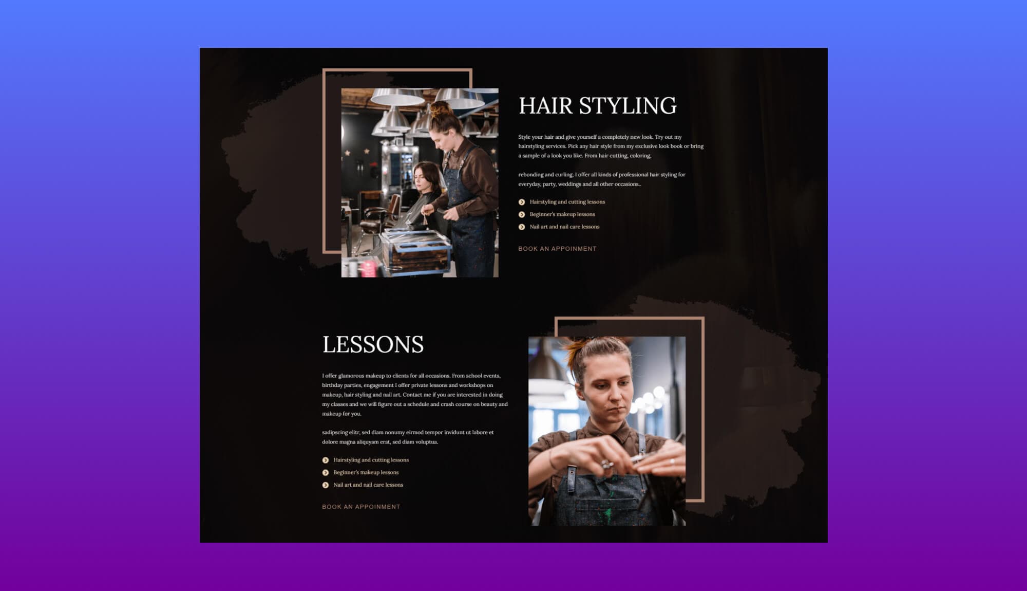 Mellafex Service Details Section For Gutenberg Banner