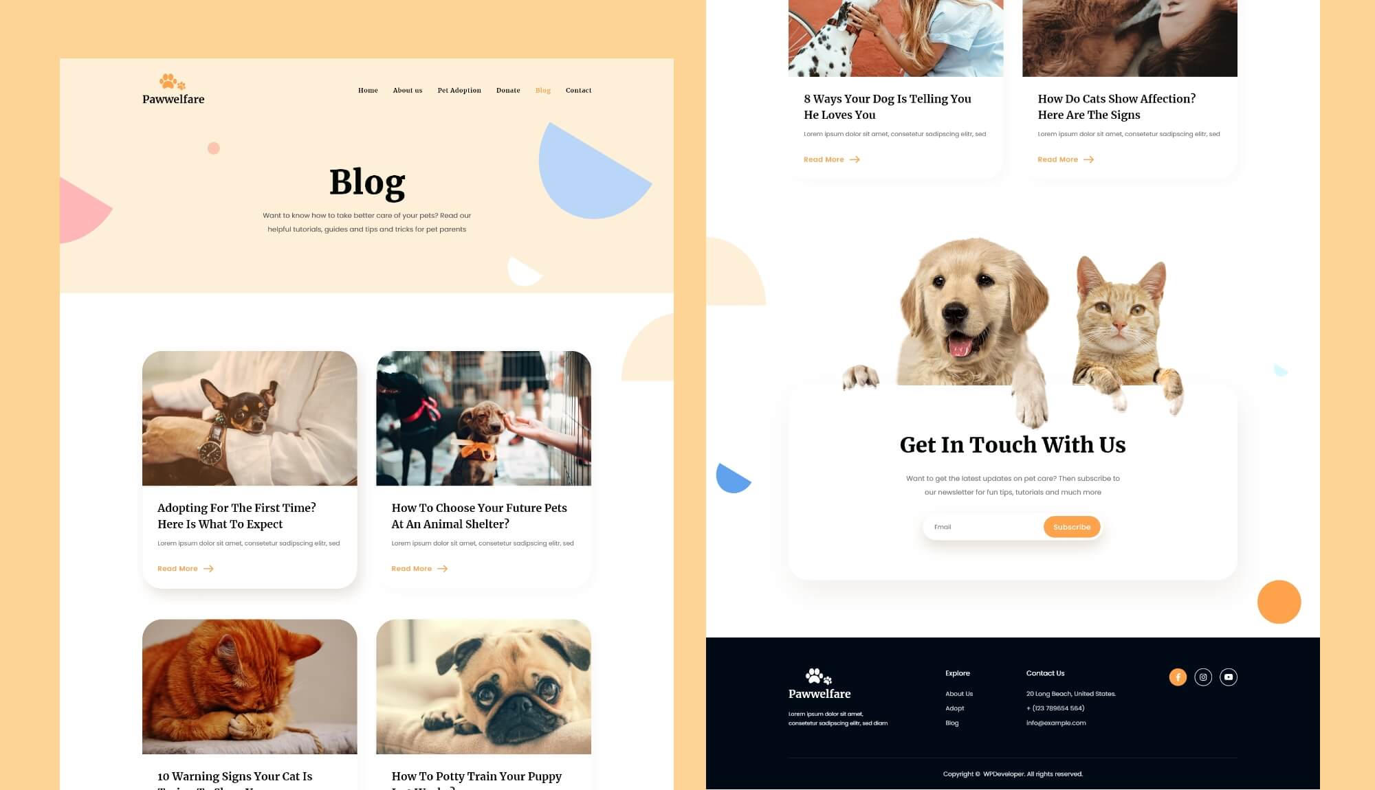 Pawwelfare Blog Page Banner