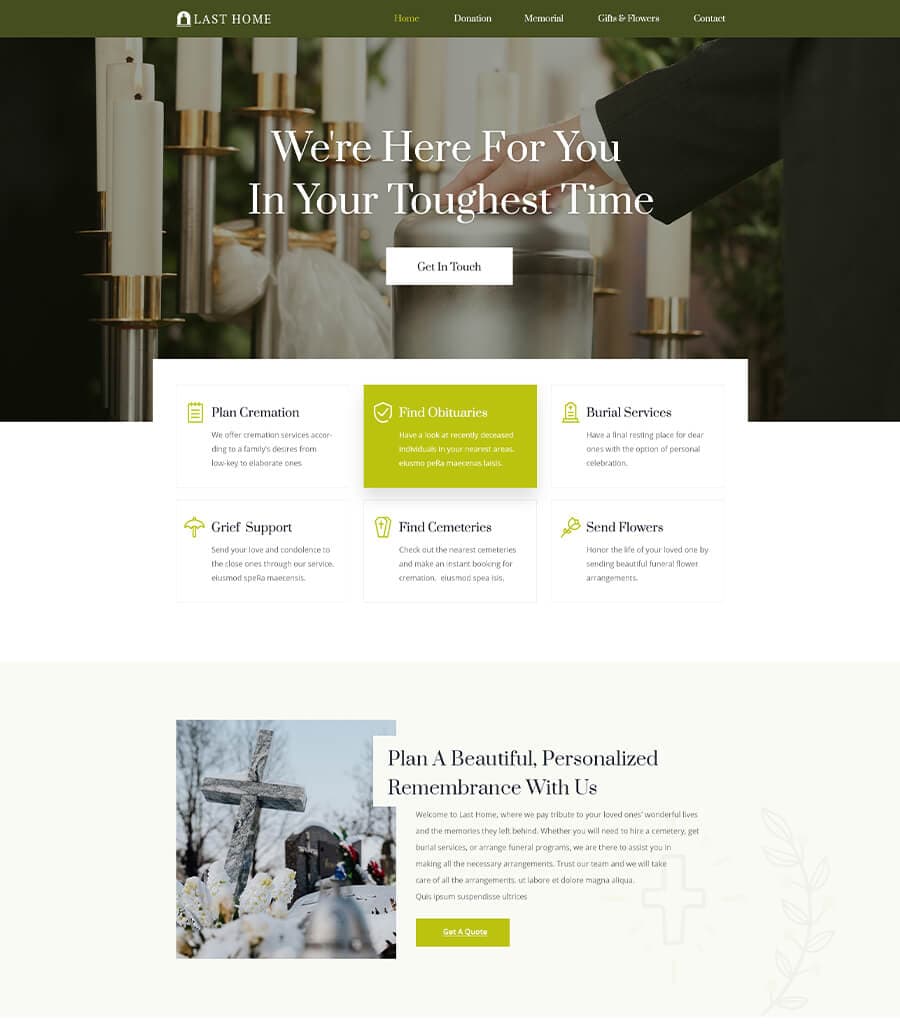 Last Home Home Page thumbnail