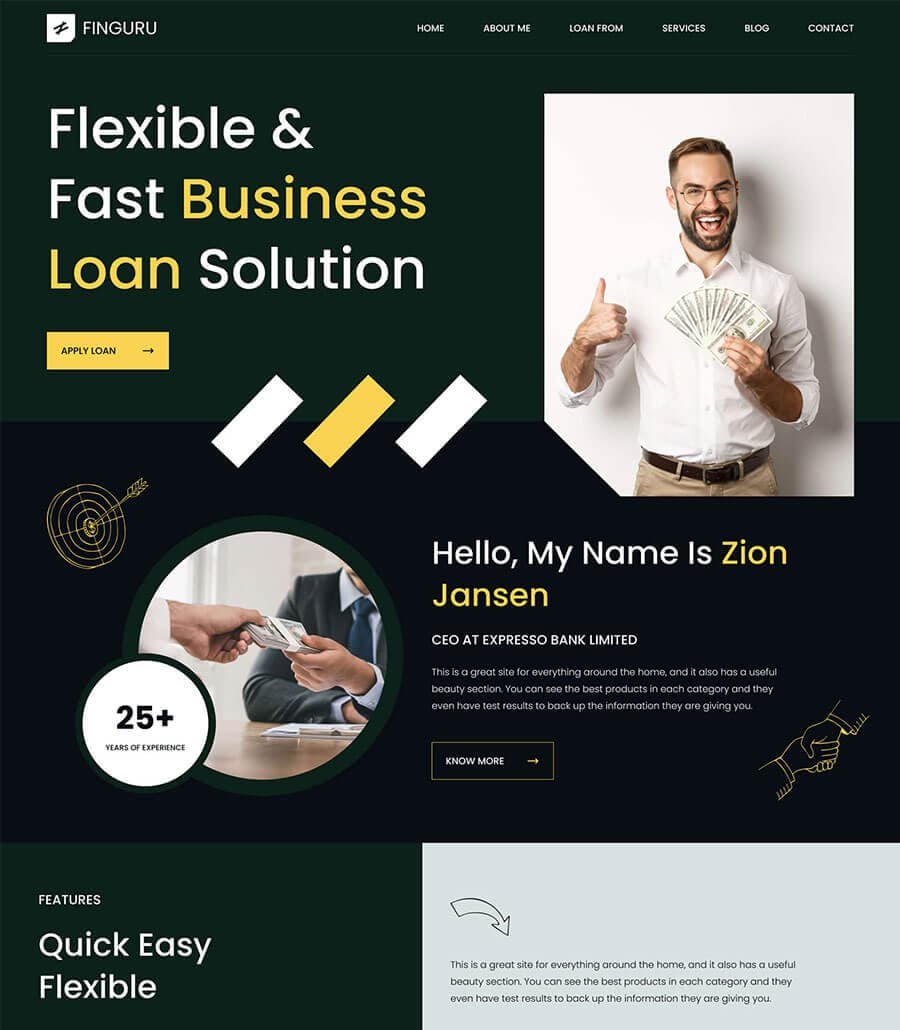 FinGuru Home Page thumbnail