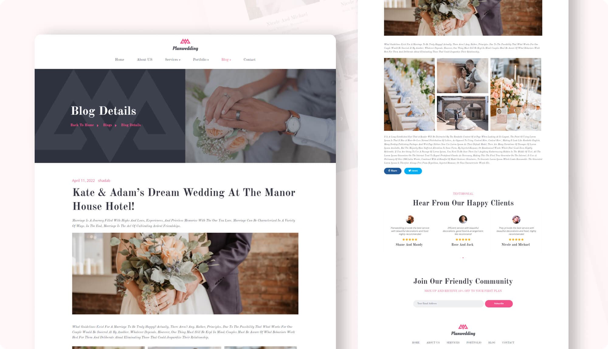 Planwedding Blog Details Page Banner
