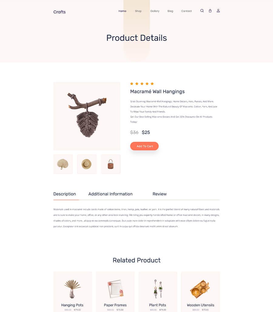 EleCrafts Single Product Page thumbnail