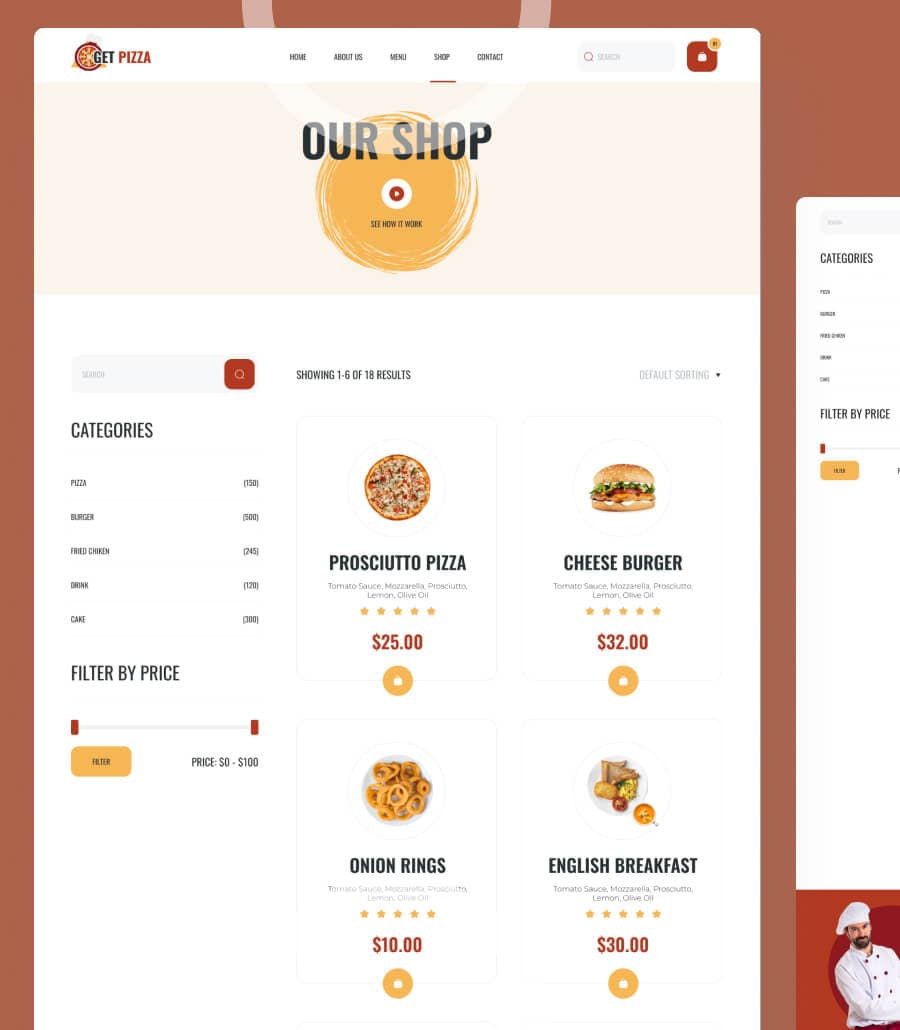 Get Pizza Shop Page thumbnail