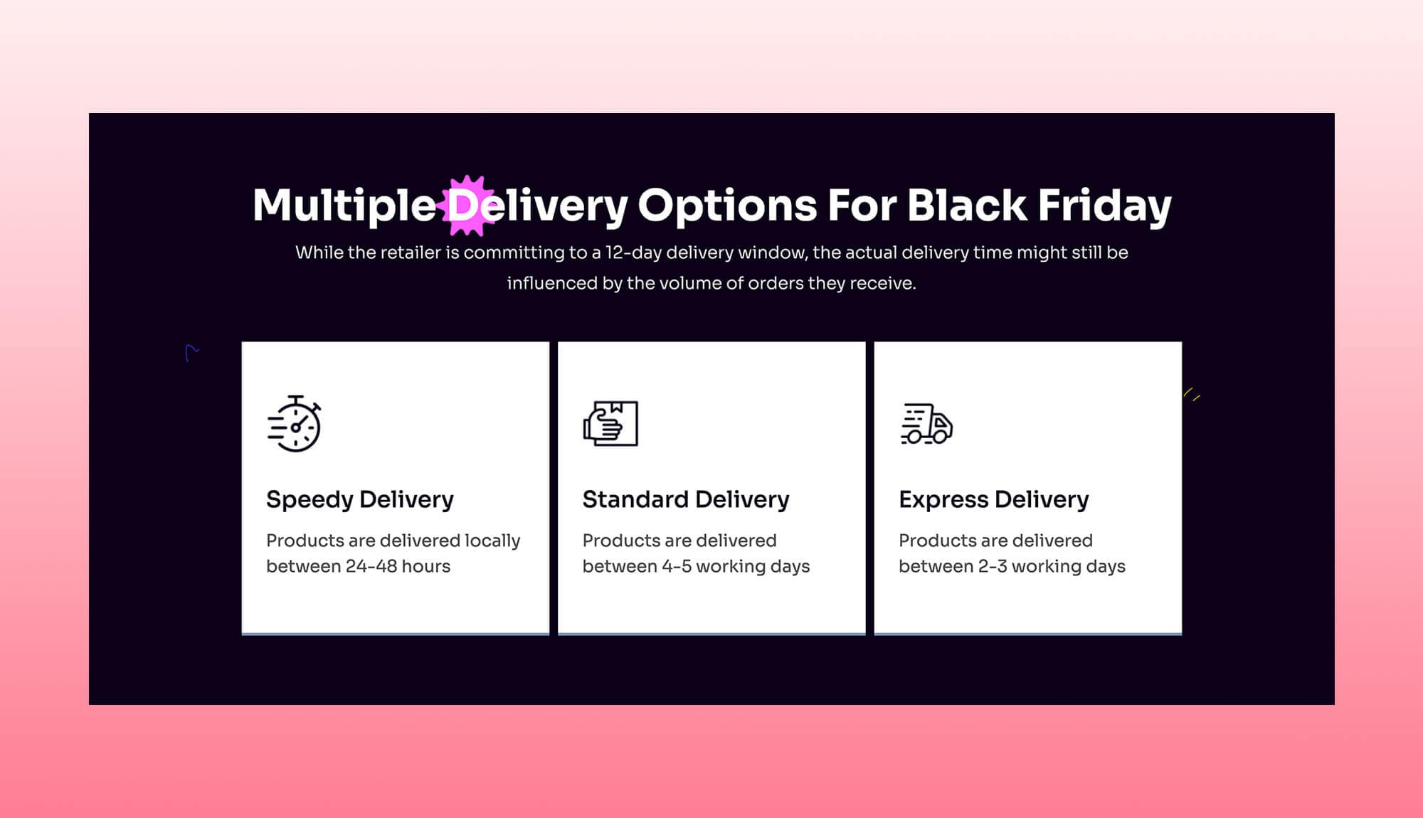 BlackMania Black Friday Features Section Banner