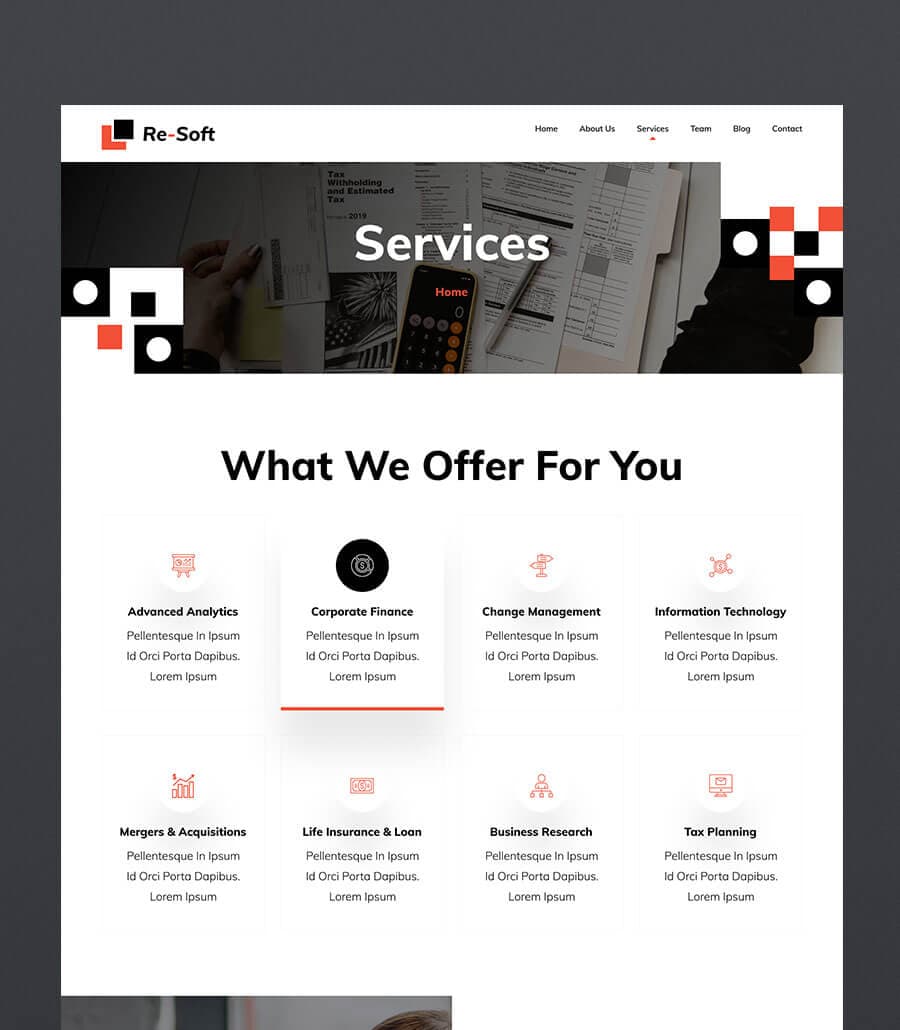 Re-Soft Services Page thumbnail