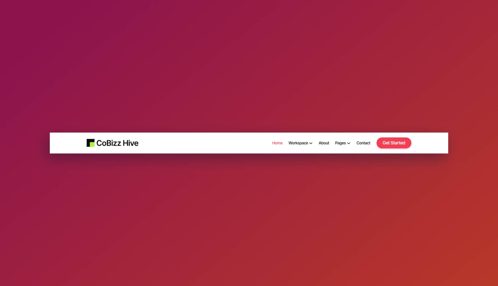 Cobizzhive Header Section Gutenberg Banner