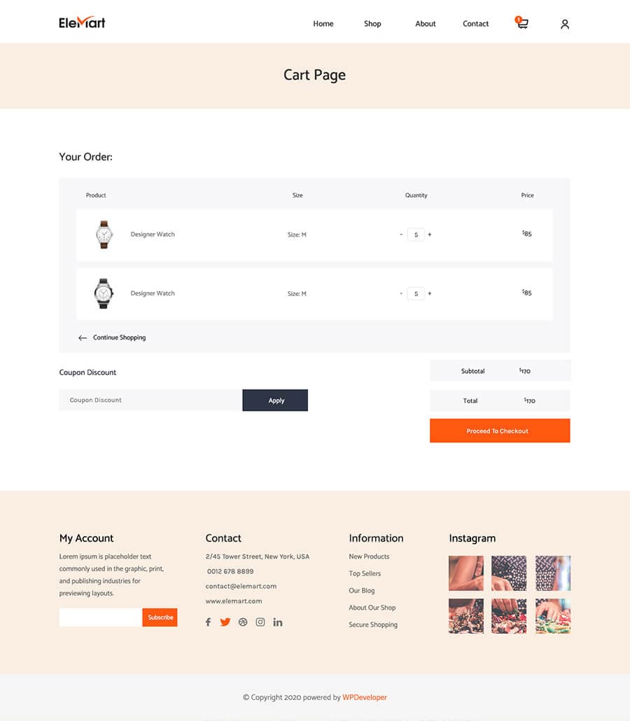 EleMart Cart thumbnail