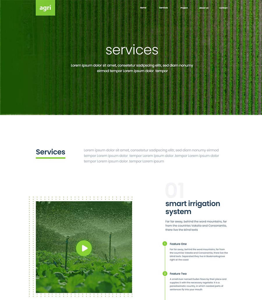 AgriTech Services Page thumbnail