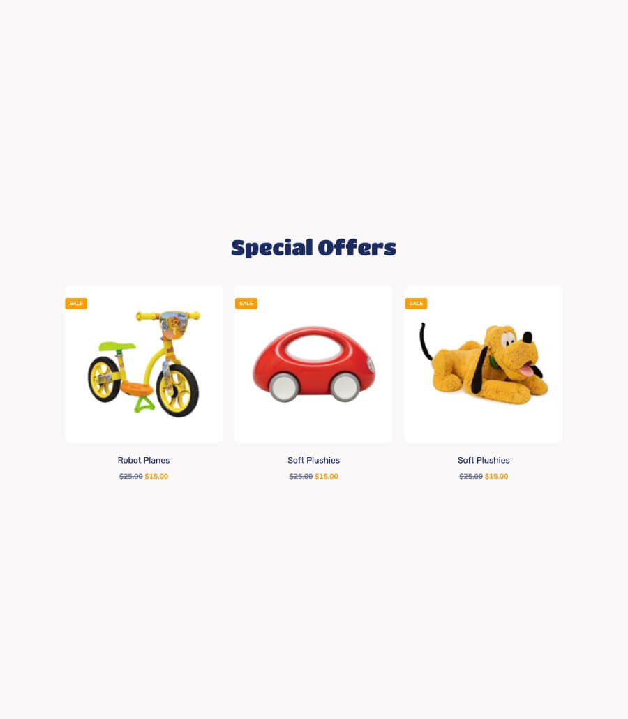 Fun Zone Offer Product Section For Gutenberg thumbnail