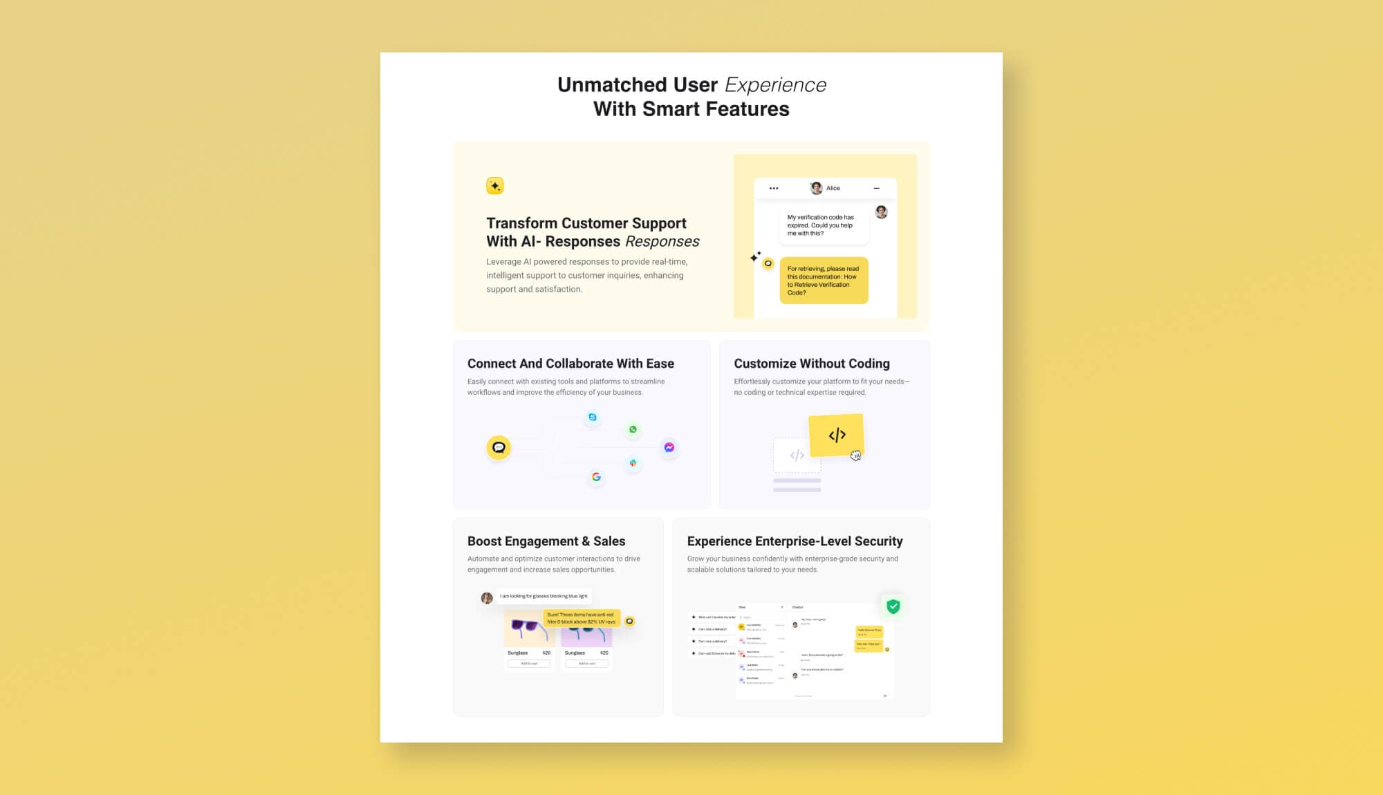 ChatAIBot Feature Section Banner