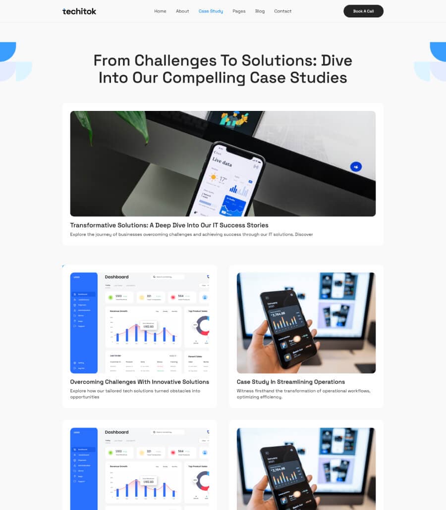 techitok Case Study Page thumbnail