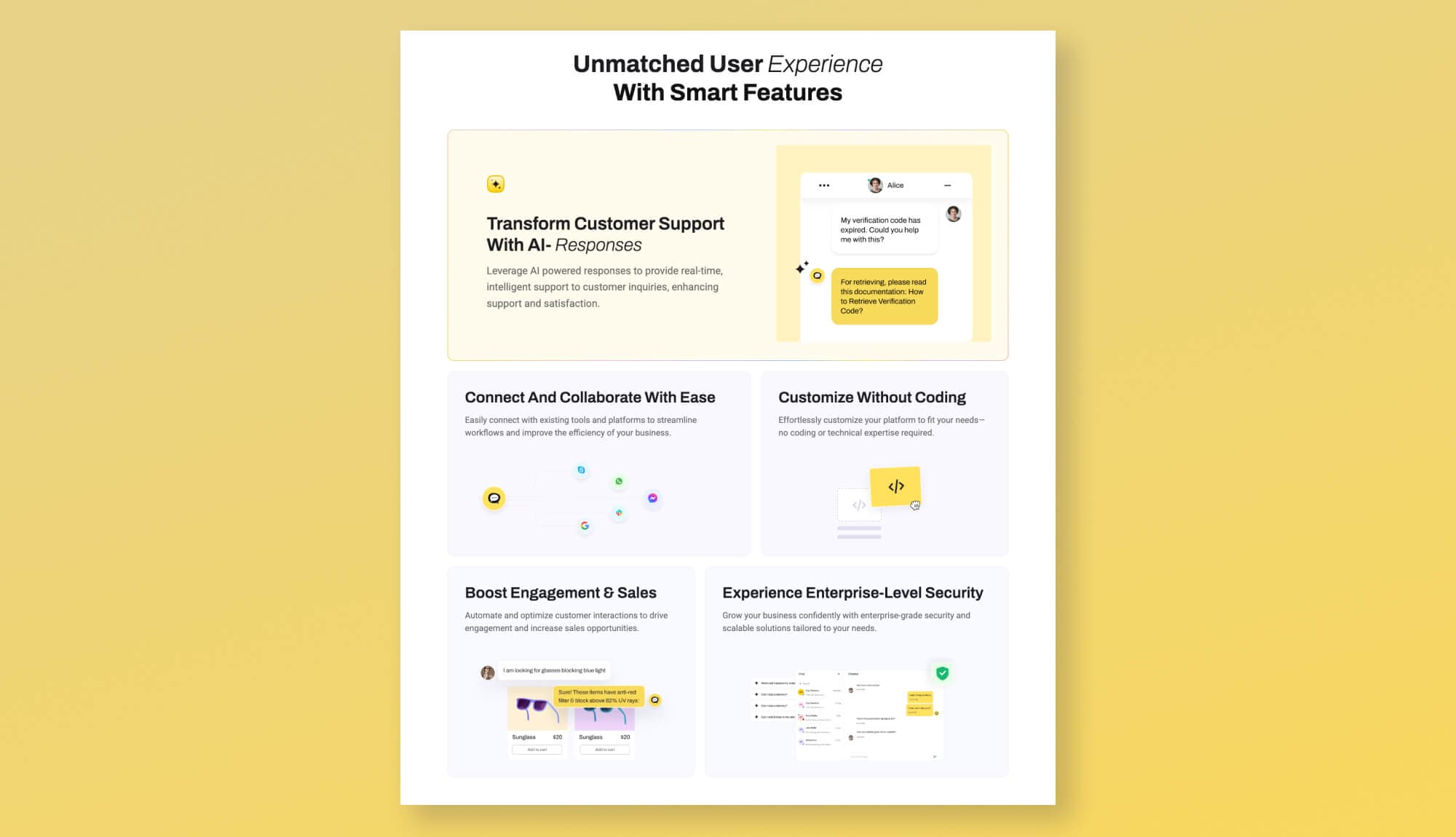 Chataibot Featured Section Gutenberg By Templately