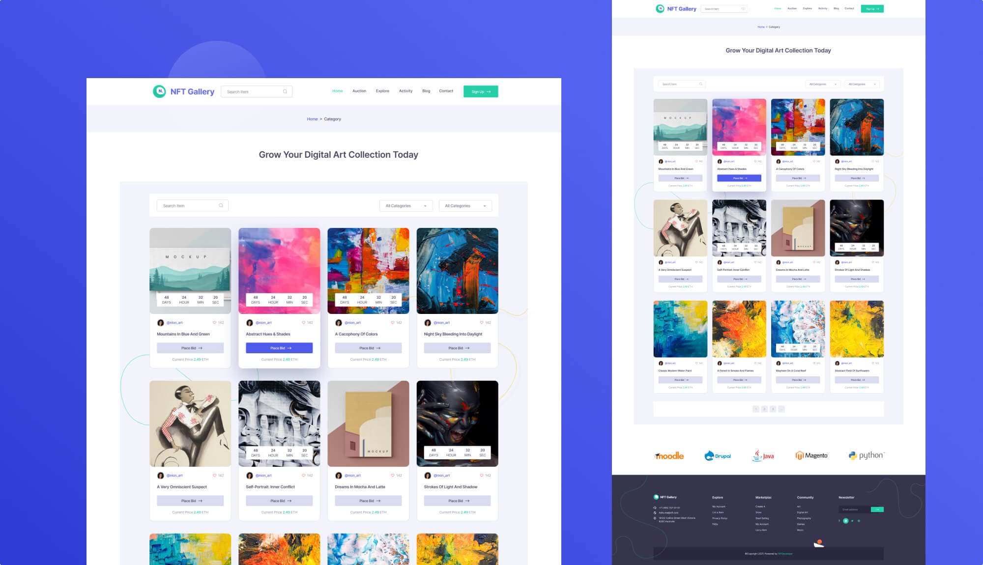 NFTGallery Category Page Banner