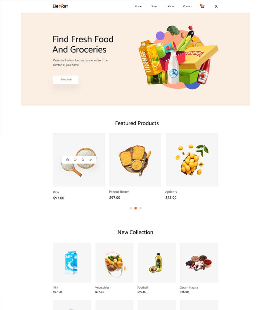 EleMart Home Grocery thumbnail