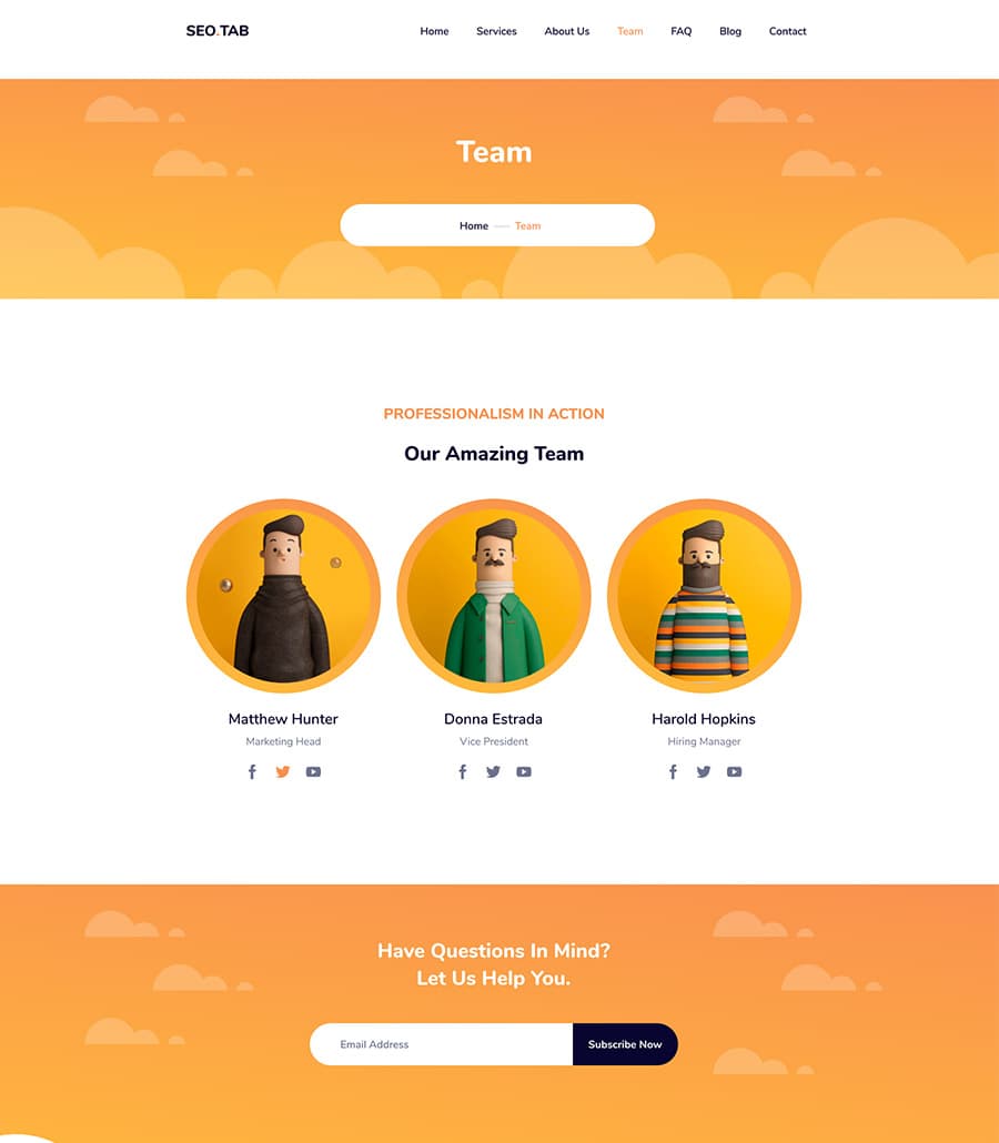 SEO Tab Team Page thumbnail