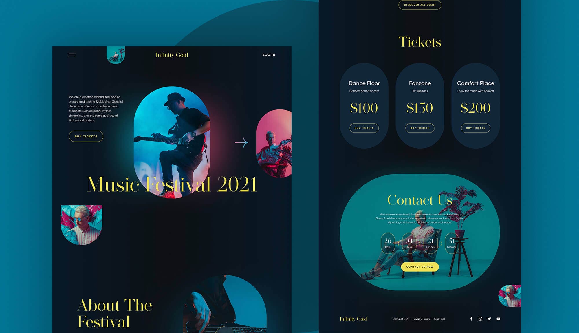 Infinity Gold Home Page Banner