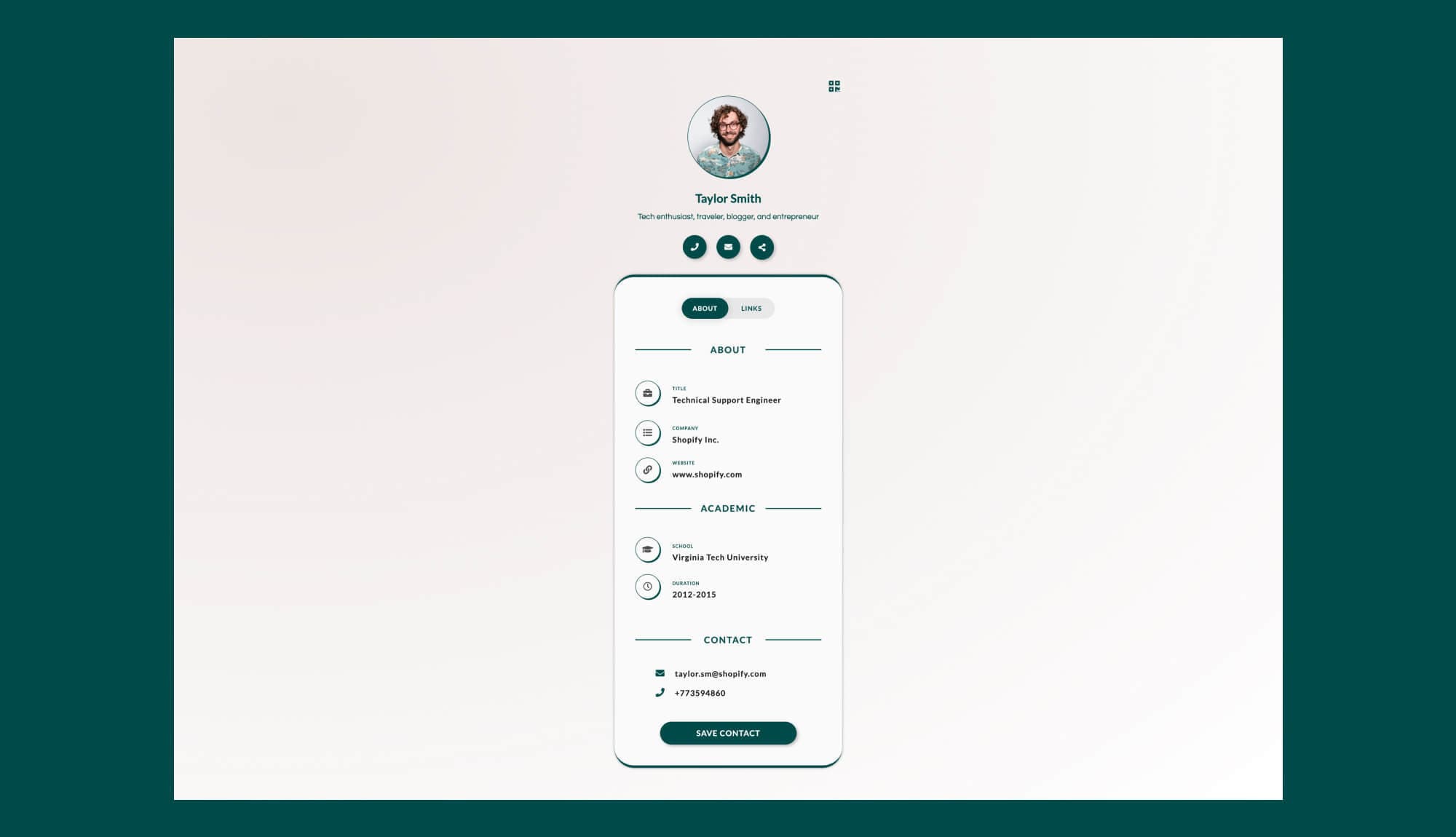 Profily Landing Page For Gutenberg By Templately