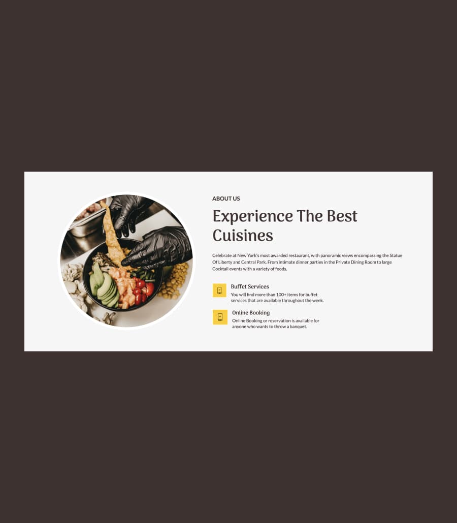 Oliva Info Section By Templately