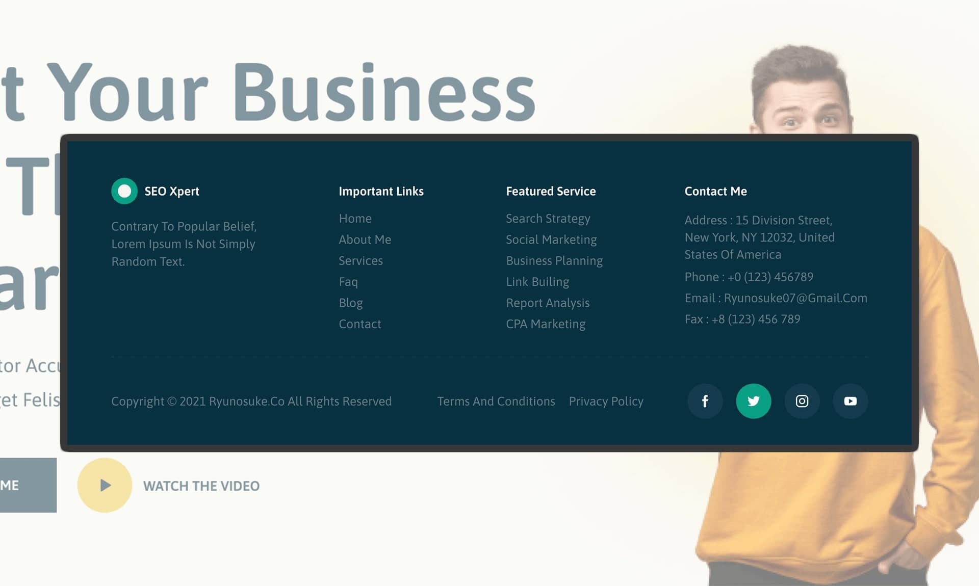 SEO Xpert Footer Banner