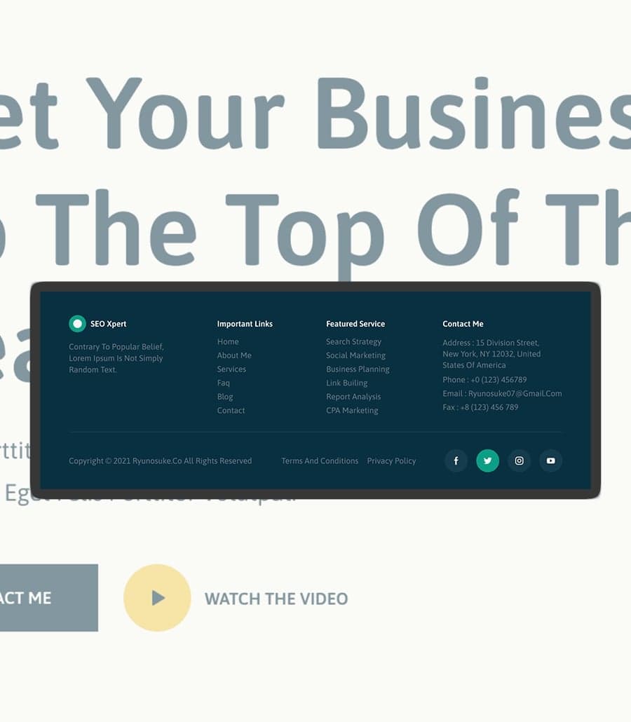 SEO Xpert Footer thumbnail
