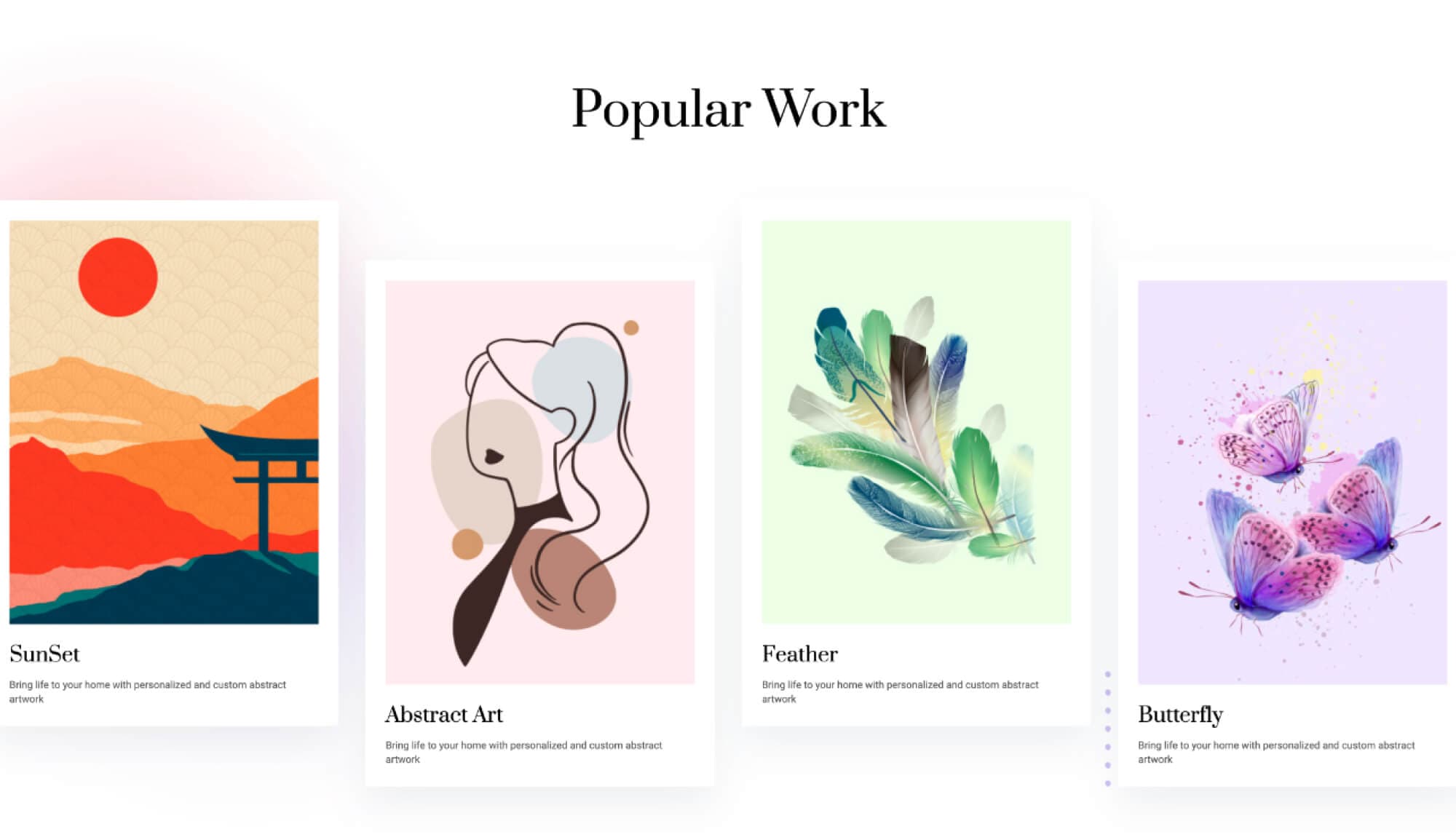 Acrylic Portfolio Section For Gutenberg By Templately