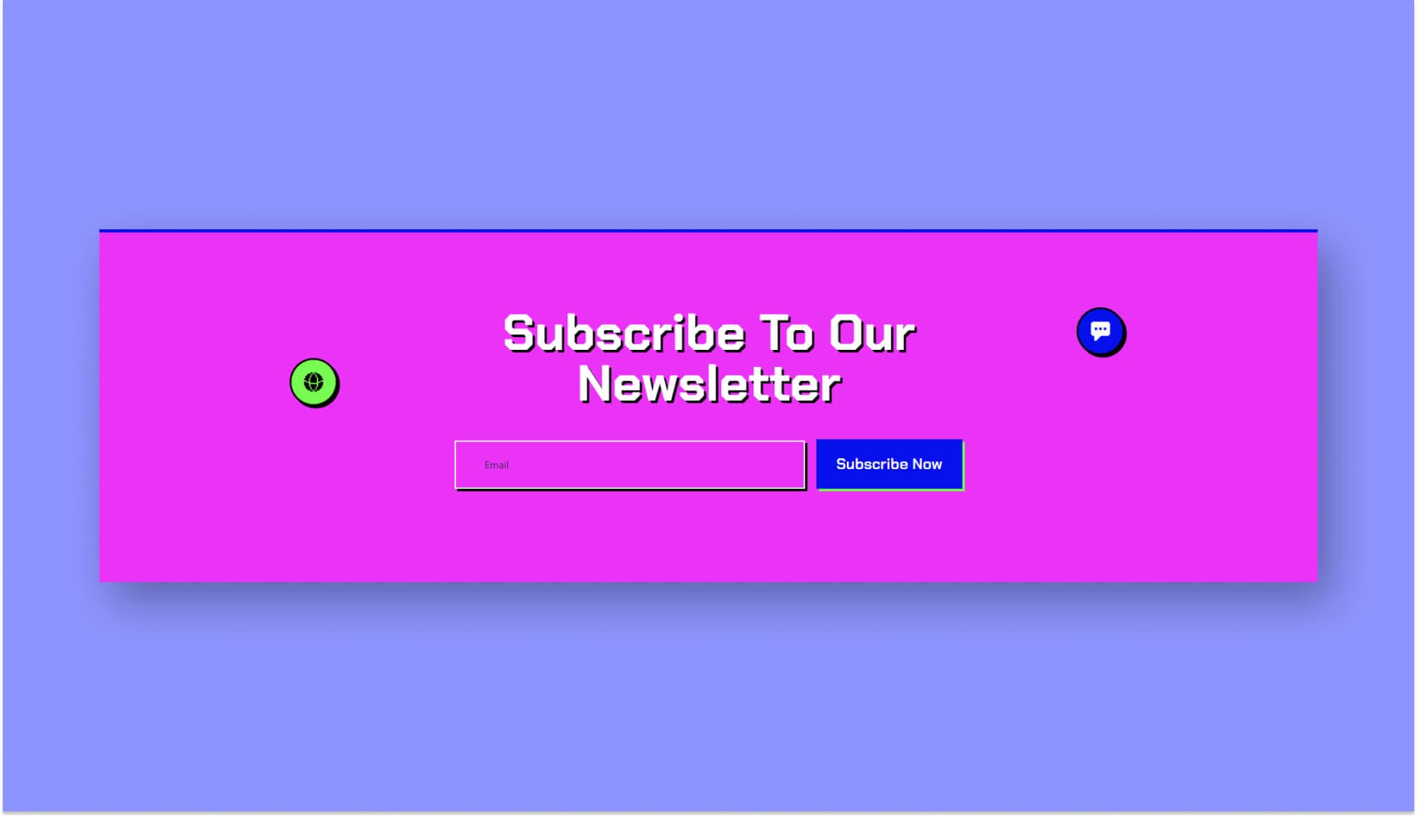 NooCodeHub Subscription Section For Gutenberg Banner