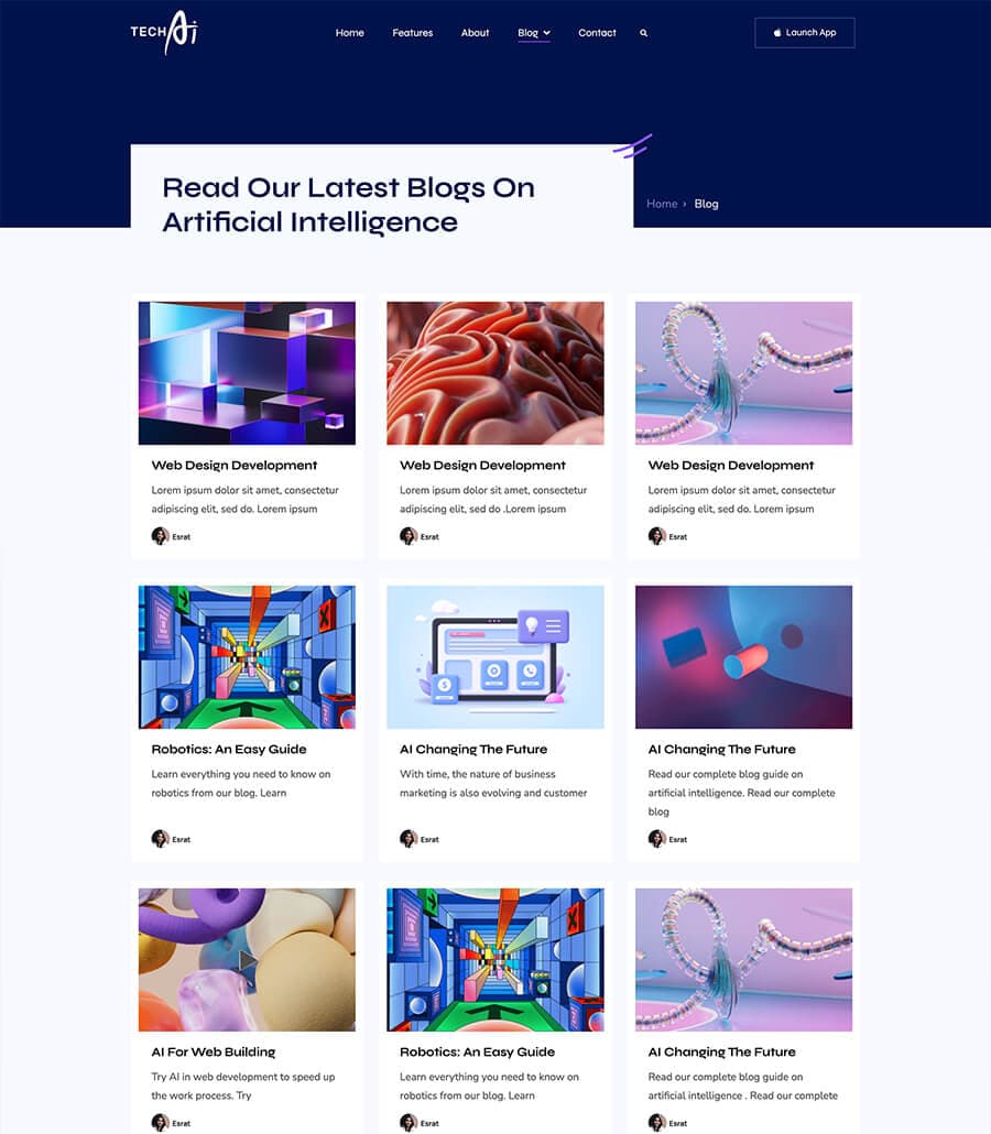 TechAI Blog Page For Gutenberg thumbnail