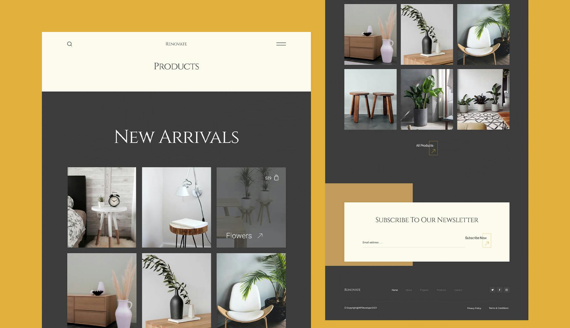 Renovate Products Page Banner