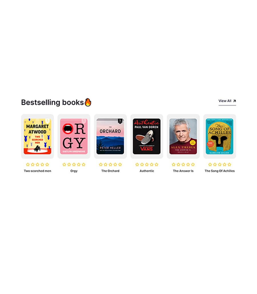 BookPlace Popular Books Section For Gutenberg thumbnail