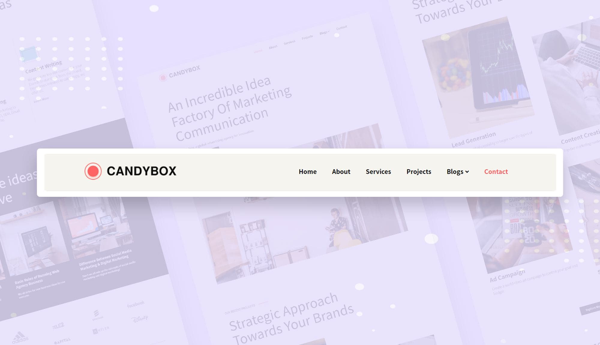 CandyBox Header Banner