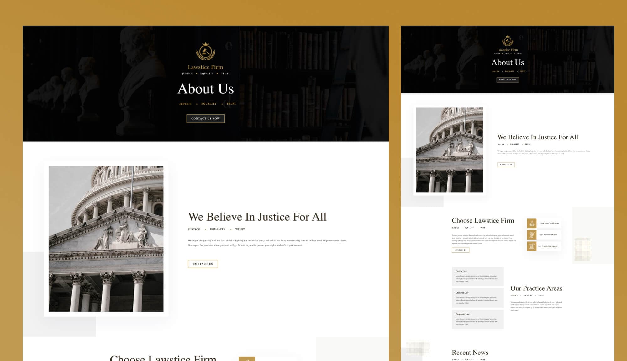 Lawstice About Page For Gutenberg Banner