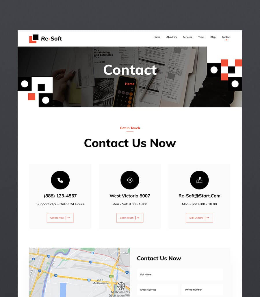 Re-Soft Contact Page thumbnail