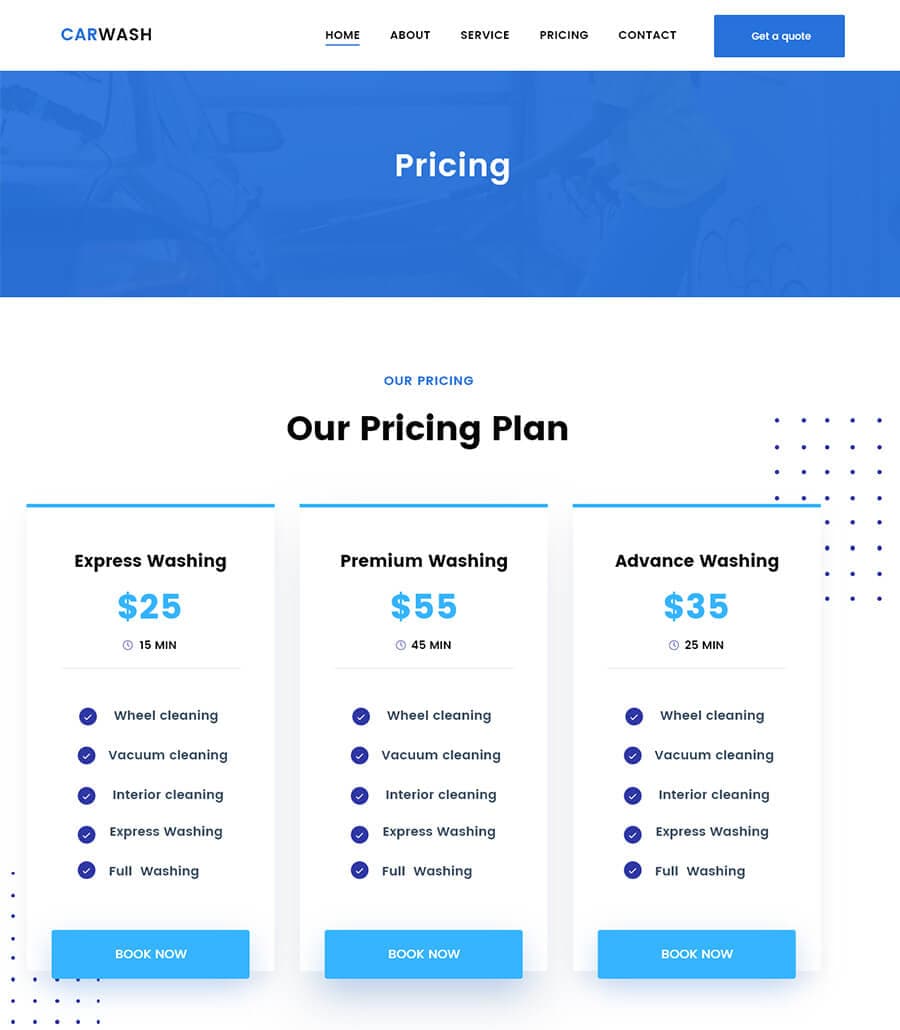 WipeHero Pricing Page thumbnail