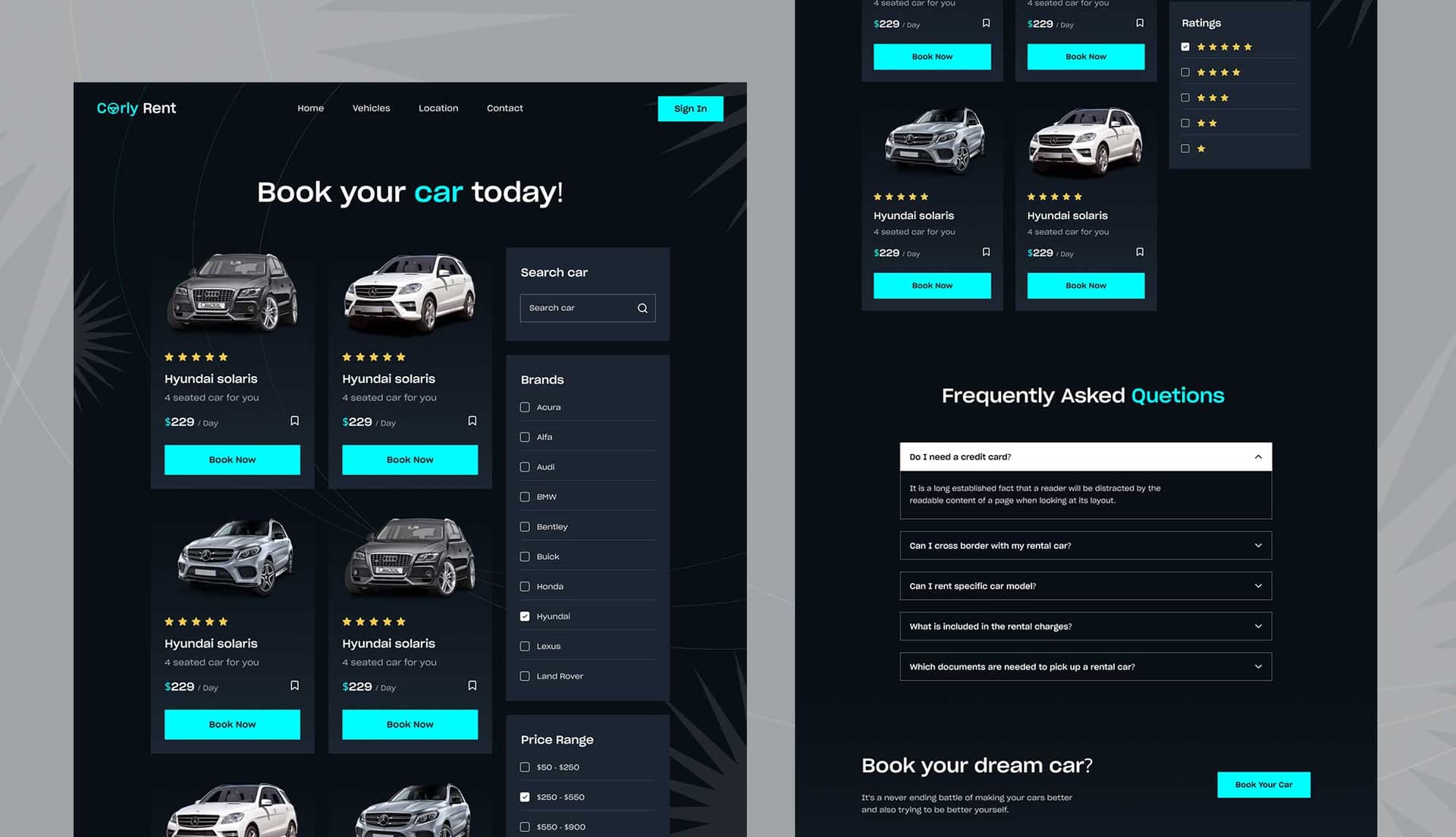 Carly Vehicle Page By Templately