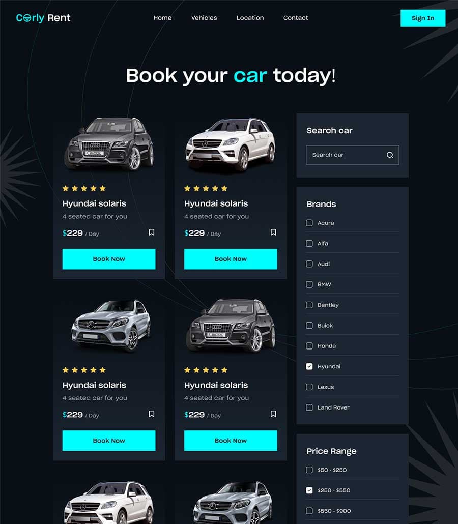 Carly Vehicle Page thumbnail
