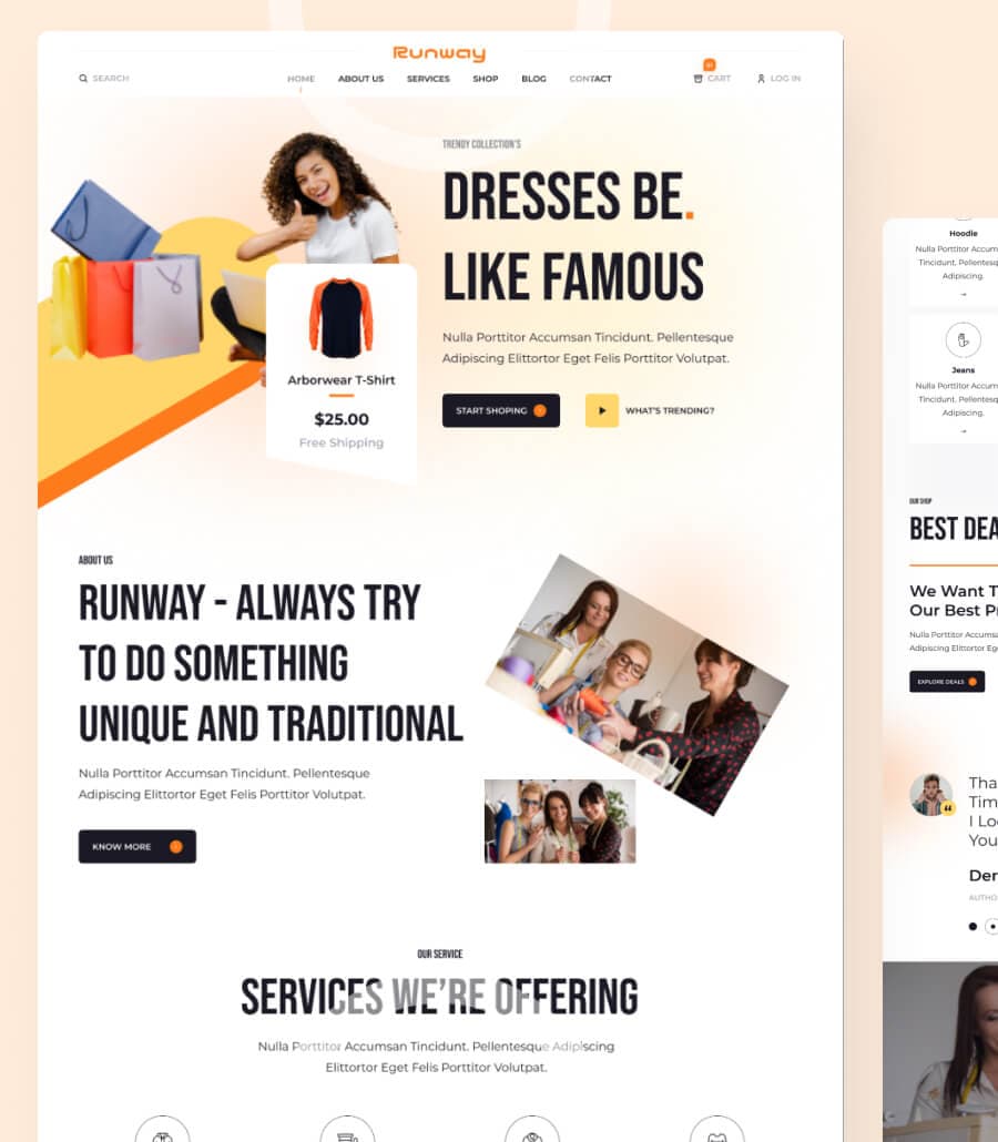 Runway Home Page thumbnail