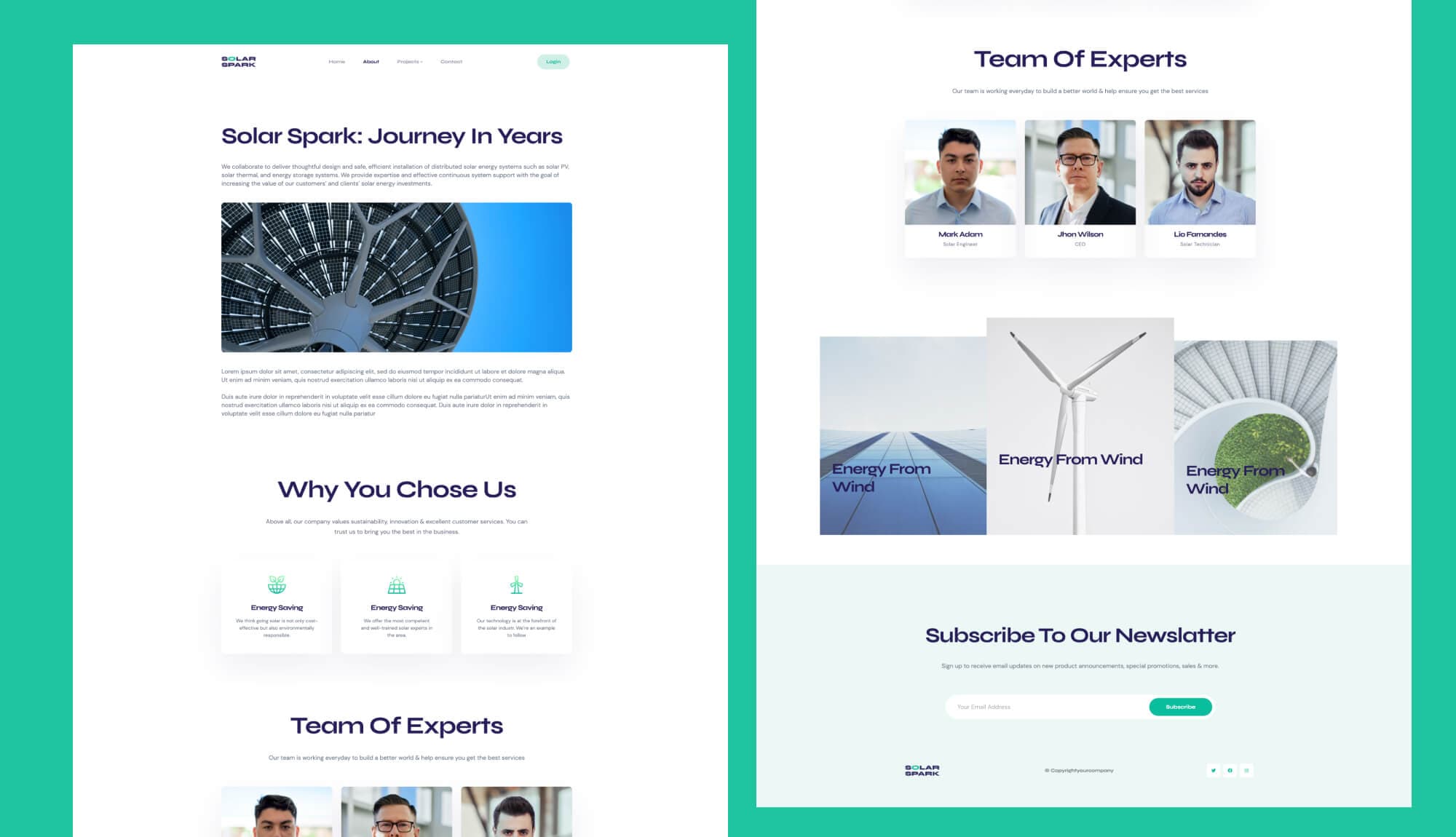 Solar Spark About Page Banner