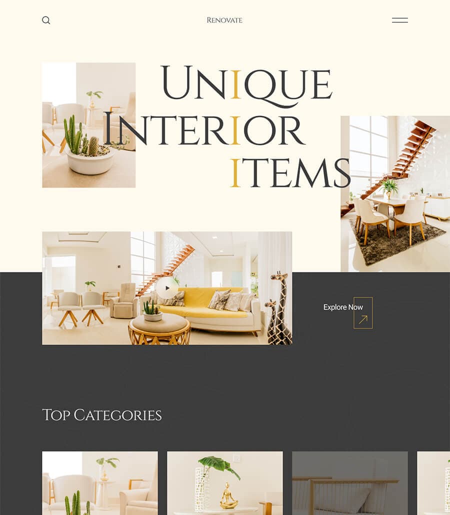 Renovate Home Page thumbnail