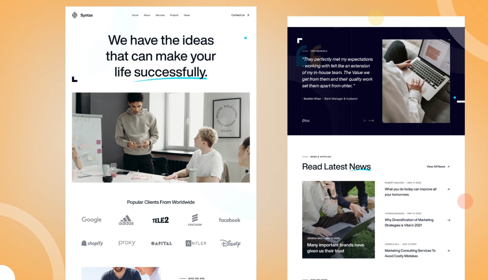 Syntax About Page Banner