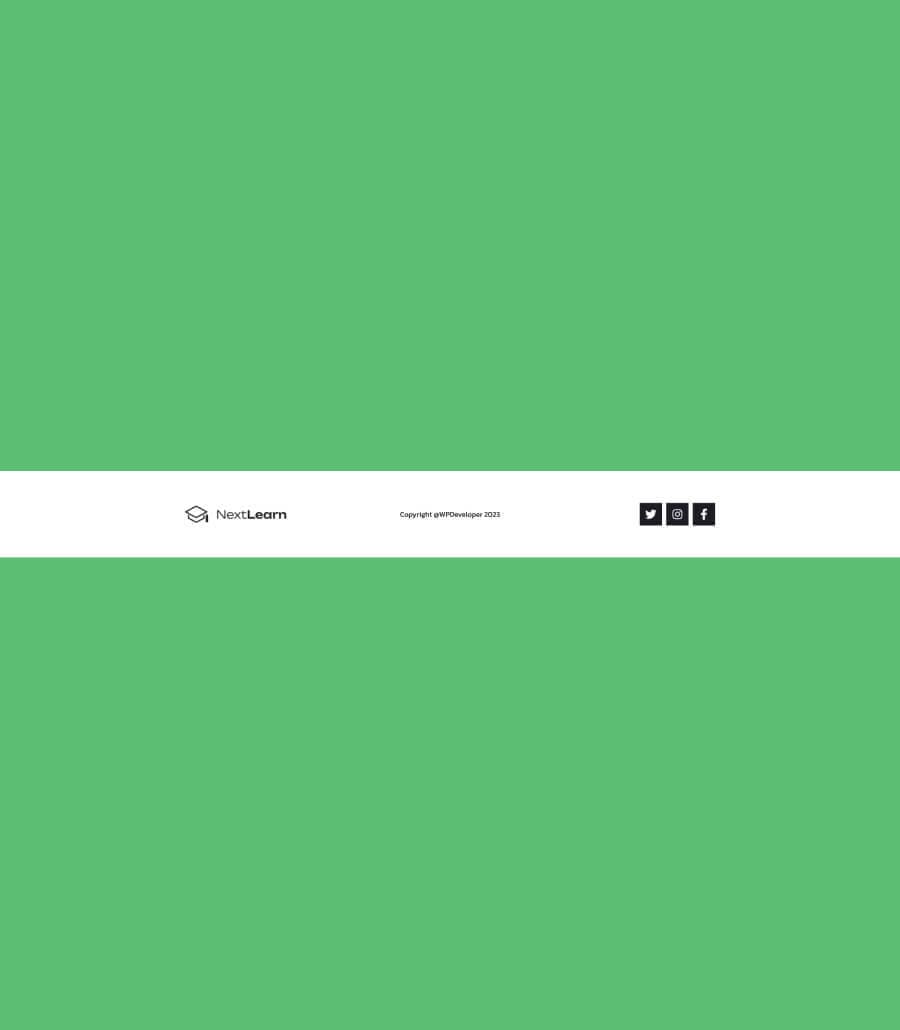NextLearn Footer thumbnail